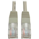 Tripp Lite N002-003-GY Cat5e 350 MHz Molded (UTP) Ethernet Cable (RJ45 M/M) PoE Gray 3 ft. (0.91 m)