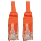 Tripp Lite N200-020-OR Cat6 Gigabit Molded (UTP) Ethernet Cable (RJ45 M/M) PoE Orange 20 ft. (6.09 m)