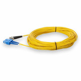 AddOn ADD-ST-SC-25M9SMF 25m SC (Male) to ST (Male) Yellow OS2 Duplex Fiber OFNR (Riser-Rated) Patch Cable