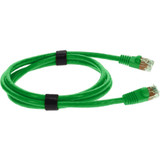 AddOn ADD-7FCAT6-GN-TAA 7ft RJ-45 (Male) to RJ-45 (Male) Green Cat6 Straight UTP PVC Copper Patch Cable