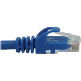 Tripp Lite N261-025-BL Cat6a 10G Snagless Molded UTP Ethernet Cable (RJ45 M/M), PoE, Blue, 25 ft. (7.6 m)