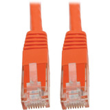 Tripp Lite N200-035-OR Cat6 Gigabit Molded (UTP) Ethernet Cable (RJ45 M/M) PoE Orange 35 ft. (10.67 m)