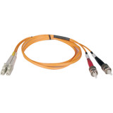 Tripp Lite N318-20M 20M Duplex Multimode 62.5/125 Fiber Optic Patch Cable LC/ST 65' 65ft 20 Meter