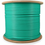 AddOn ADD-CAT6A1KSP-GN 1000ft Non-Terminated Green Cat6A STP Plenum-Rated Copper Patch Cable