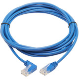 Tripp Lite N204-S10-BL-LA Left-Angle Cat6 Gigabit Molded Slim UTP Ethernet Cable (RJ45 Left-Angle M to RJ45 M) Blue 10 ft. (3.05 m)