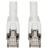 Tripp Lite N272-020-WH Cat8 25G/40G Certified Snagless Shielded S/FTP Ethernet Cable (RJ45 M/M) PoE White 20 ft. (6.09 m)