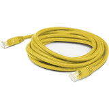 AddOn ADD-3MCAT6SSP-YW 3m RJ-45 (Male) to RJ-45 (Male) Yellow Cat6 STP Plenum-Rated Copper Patch Cable