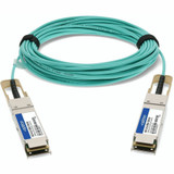 AddOn AOC-Q-Q-100G-12M-AO Fiber Optic Network Cable