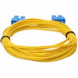 AddOn ADD-SC-SC-2M9SMFP 2m SC (Male) to SC (Male) Straight Yellow OS2 Duplex Plenum Fiber Patch Cable