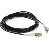 AddOn ADD-LC-LC-1M5OM4-BK 1m LC (Male) to LC (Male) Black OM4 Duplex Fiber OFNR (Riser-Rated) Patch Cable