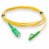 AddOn ADD-ALC-ASC-3MS9SMF 3m ALC (Male) to ASC (Male) Yellow OS2 Simplex Fiber OFNR (Riser-Rated) Patch Cable