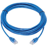 Tripp Lite N261-S20-BL Cat6a 10G Snagless Molded Slim UTP Ethernet Cable (RJ45 M/M) Blue 20 ft. (6.09 m)