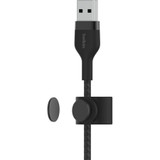 Belkin CAB010BT1MBK Boost↑Charge Pro Flex - USB-C cable - USB-C to USB-A - (1 meter /3.3 foot)