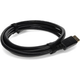 AddOn DISPORT2HDMIMM6F 6ft DisplayPort Male to HDMI Male Black Cable Which Requires DP++ For Resolution Up to 2560x1600 (WQXGA)