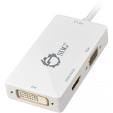 SIIG CB-DP1H11-S1 Mini DisplayPort 1.2 to 4K HDMI/DVI/VGA Conversion Adapter