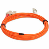 AddOn ADD-SC-LC-3M6MMFLZ 3m SC (Male) to LC (Male) Orange OM1 Duplex LSZH Fiber Patch Cable