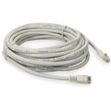 AddOn ADD-50FCAT6-WE 50ft RJ-45 (Male) to RJ-45 (Male) Straight White Cat6 UTP PVC Copper Patch Cable
