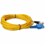 AddOn ADD-SC-FC-2M9SMF 2m FC (Male) to SC (Male) Yellow OS2 Duplex Fiber OFNR (Riser-Rated) Patch Cable