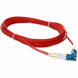 AddOn ADD-LC-LC-5M9SMF-RD 5m LC (Male) to LC (Male) Red OS2 Duplex Fiber OFNR (Riser-Rated) Patch Cable