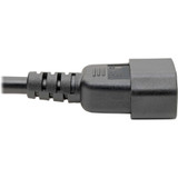 Tripp Lite Power Cord Splitter C14 to 4xC13 PDU Style 10A 250V 18 AWG 18-in. (45.72 cm) Black