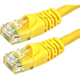 Monoprice 2326 50FT 24AWG Cat6 550MHz UTP Ethernet Bare Copper Network Cable - Yellow