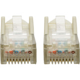 Tripp Lite N201-006-WH Cat6 Gigabit Snagless Molded (UTP) Ethernet Cable (RJ45 M/M) PoE White 6 ft. (1.83 m)