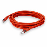 AddOn ADD-18FCAT6S-OE 18ft RJ-45 (Male) to RJ-45 (Male) Orange Cat6 Straight Shielded Twisted Pair PVC Copper Patch Cable