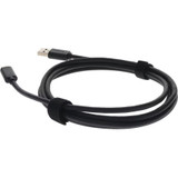 AddOn USBC2USB6F 6ft USB 2.0 (C) Male to USB 2.0 (A) Male Black Adapter Cable