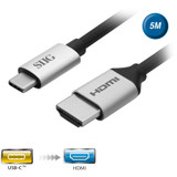 SIIG CB-TC0511-S1 USB-C to HDMI 4K 60Hz Active Cable - 5M