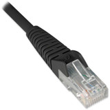 Tripp Lite N201-014-BK Cat6 Gigabit Snagless Molded (UTP) Ethernet Cable (RJ45 M/M) PoE Black 14 ft. (4.27 m)