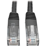 Tripp Lite N200-035-BK Cat6 Gigabit Molded (UTP) Ethernet Cable (RJ45 M/M) PoE Black 35 ft. (10.67 m)