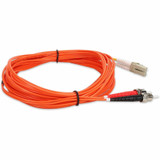 AddOn ADD-ST-LC-4M6MMF 4m LC (Male) to ST (Male) Orange OM1 Duplex Fiber OFNR (Riser-Rated) Patch Cable