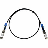 Tripp Lite N280-01M-28-BK series SFP28 to SFP28 25GbE Passive Twinax Copper Cable (M/M), SFP-H25G-CU1M Compatible, Black, 1 m (3.3 ft.)