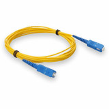 AddOn ADD-SC-SC-2MS9SMF 2m SC (Male) to SC (Male) Yellow OS2 Simplex Fiber OFNR (Riser-Rated) Patch Cable