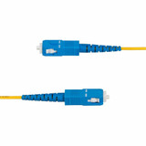 StarTech SPSMLCSC-OS2-3M 3m (9.8ft) LC to SC (UPC) OS2 Single Mode Simplex Fiber Optic Cable, 9/125&micro;m, 40G/100G, LSZH Fiber Patch Cord