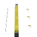 Panduit FRHD4KTYL Vertical Cable Manager