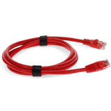 AddOn ADD-9FCAT6-RD 9ft RJ-45 (Male) to RJ-45 (Male) Red Cat6 Straight UTP PVC Copper Patch Cable