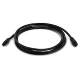 Monoprice 3545 9 PIN/ 9PIN BETA FireWire 800 - FireWire 800 Cable, 6FT, Black