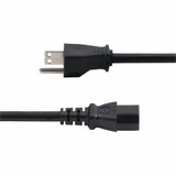 StarTech.com 8ft (2.4m) Computer Power Cord, NEMA 5-15P to IEC 60320 C13 AC Power Cable, 13A 125V, 16AWG, UL Listed Components