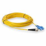 AddOn ADD-ST-SC-15M9SMF 15m SC (Male) to ST (Male) Yellow OS2 Duplex Fiber OFNR (Riser-Rated) Patch Cable