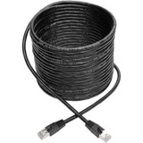 Tripp Lite N262-025-BK Cat6a 10G Snagless Shielded STP Ethernet Cable (RJ45 M/M) PoE Black 25 ft. (7.62 m)