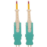 Tripp Lite N823S-03M-MG 400G Multimode 50/125 OM4 Fiber Optic Cable (Duplex SN-PC M/M) LSZH Magenta 3 m (9.8 ft.)