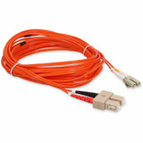 AddOn ADD-SC-LC-4M6MMF 4m LC (Male) to SC (Male) Orange OM1 Duplex Fiber OFNR (Riser-Rated) Patch Cable