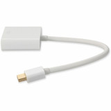 AddOn MB572Z/B-AO Apple Computer MB572Z/B Comp Mini-DisplayPort 1.1 Male to VGA Female White Adapter Supports Ethernet Channel For Resolution Up to 1920x1200 (WUXGA)