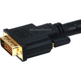 Monoprice 2686 6ft 24AWG CL2 Dual Link DVI-D Cable - Black