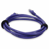 AddOn ADD-5FCAT6XO-PE 5ft RJ-45 (Male) to RJ-45 (Male) Purple Microboot, Snagless Cat6 Crossover UTP PVC Copper Patch Cable