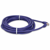 AddOn ADD-25FCAT6A-PE-TAA 25ft RJ-45 (Male) to RJ-45 (Male) Straight Purple Cat6A UTP PVC Copper TAA Compliant Patch Cable