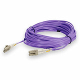 AddOn ADD-LC-LC-15M5OM4-PE-TAA Fiber Optic Duplex Patch Network Cable