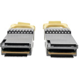 Tripp Lite N28H-20M-AQ QSFP28 to QSFP28 Active Optical Cable - 100GbE, AOC, M/M, Aqua, 20 m (65.6 ft.)