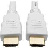 Tripp Lite P568-010-WH High-Speed HDMI Cable (M/M) 4K Gripping Connectors White 10 ft. (3.1 m)